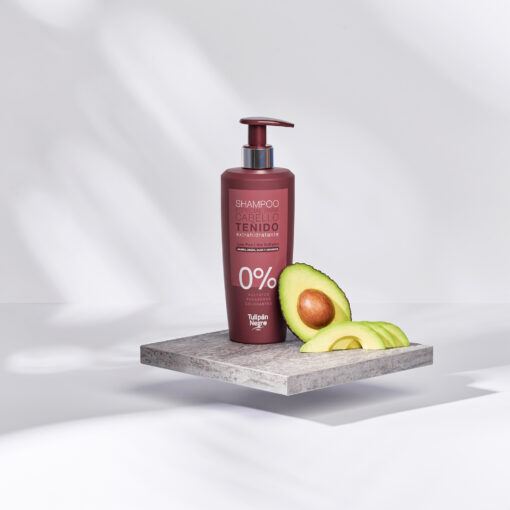tulipán negro Champú Sin Sulfatos Tulipán Negro Low Poo Cabello Teñido 500 ml