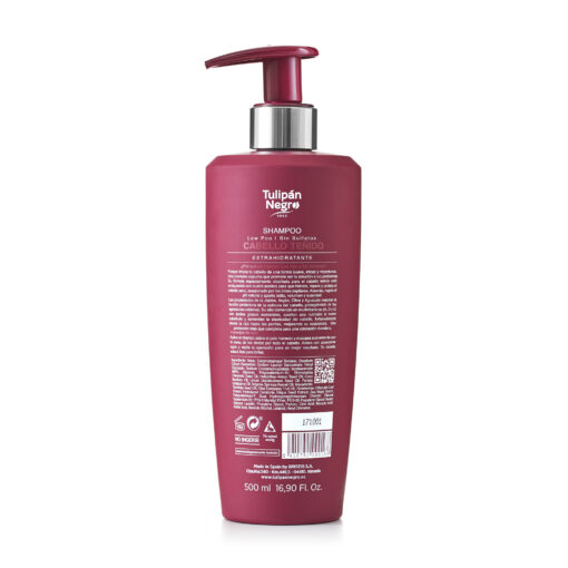 tulipán negro Champú Sin Sulfatos Tulipán Negro Low Poo Cabello Teñido 500 ml Limitado a 3 días