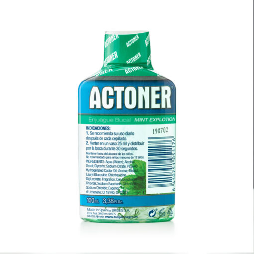 tulipán negro Enjuague Bucal Actoner Mint Explotion 100 ml Descuento por venta flash