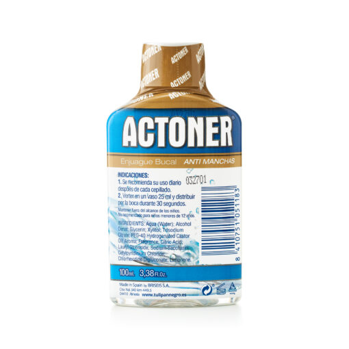 tulipán negro Enjuague Bucal Actoner Anti Manchas 100 ml Ofertas especiales