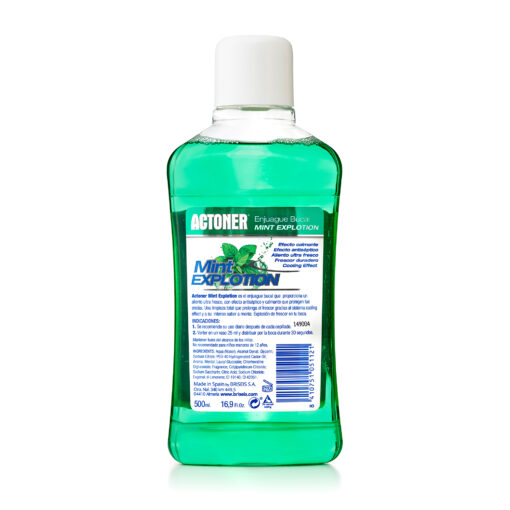tulipán negro Enjuague Bucal Actoner Mint Explotion 500 ml Devoluciones gratuitas