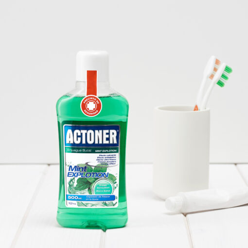tulipán negro Enjuague Bucal Actoner Mint Explotion 500 ml Devoluciones gratuitas