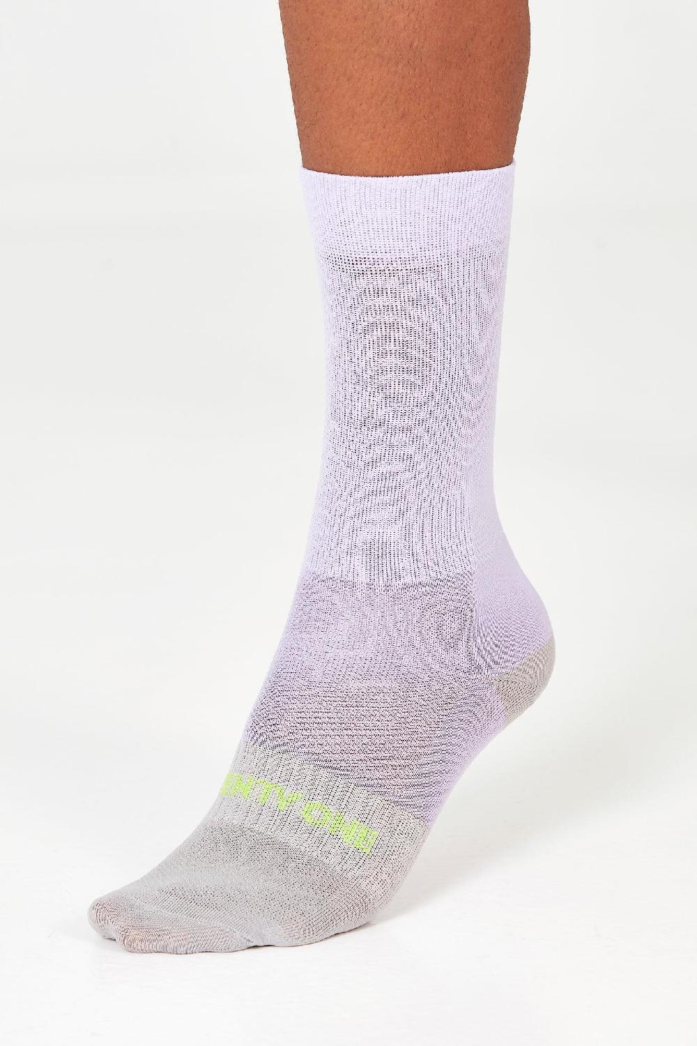 twenty one Calcetines de verano Mauve Oferta especial de fábrica