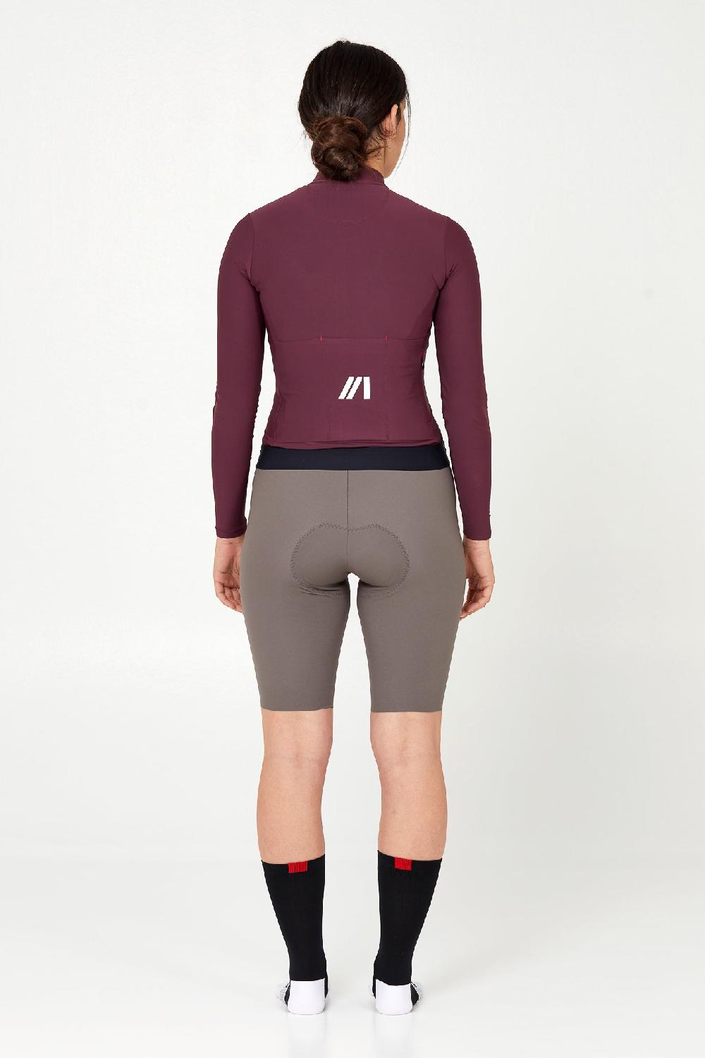 twenty one Maillot Mujer Factory Thermal 3.0. Burdeos Ofertas de temporada