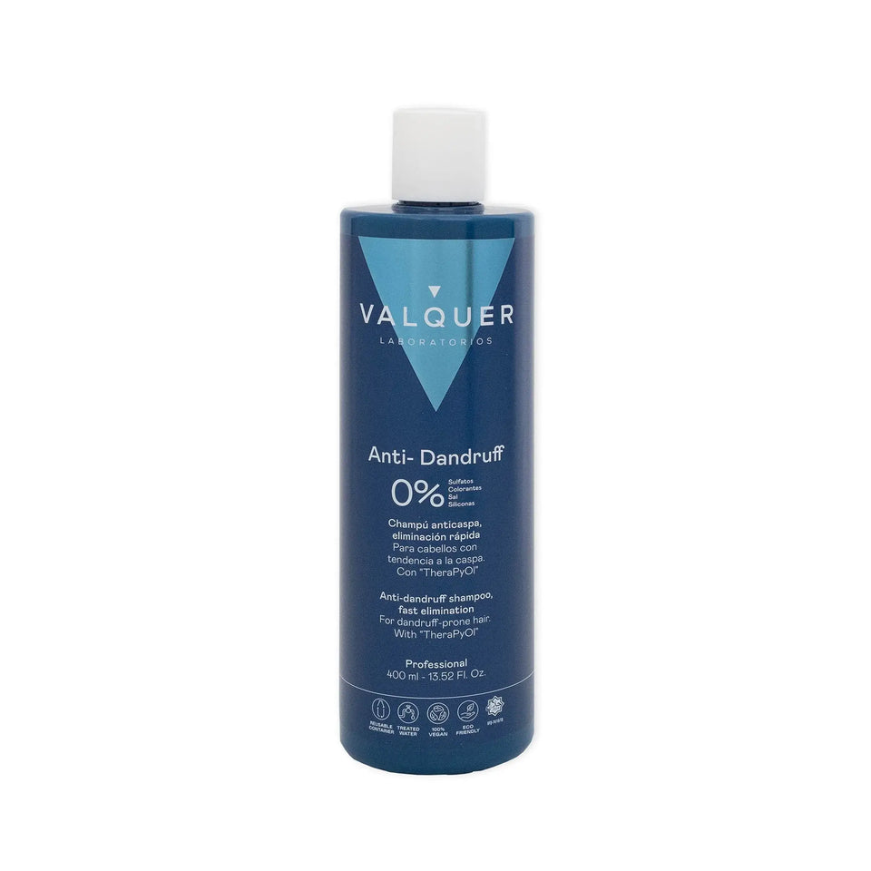valquer laboratorios Champú Anticaspa - 0% Sin Sulfatos ni sal