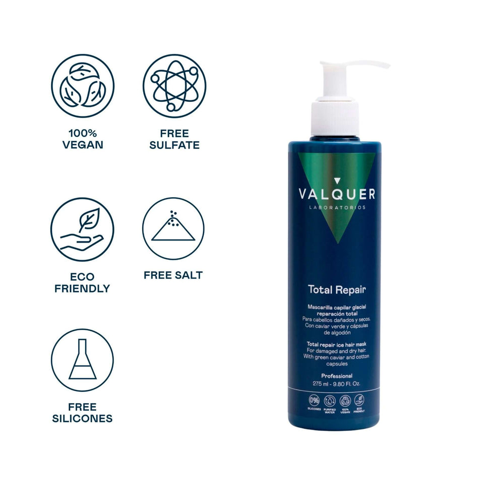 valquer laboratorios Mascarilla cabello Dañado - Reparadora efecto frío Últimos 2 días