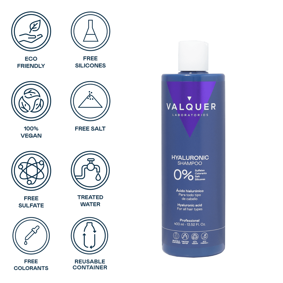 valquer laboratorios Champú con Ácido Hialurónico - 0% Sin Sulfatos Último día
