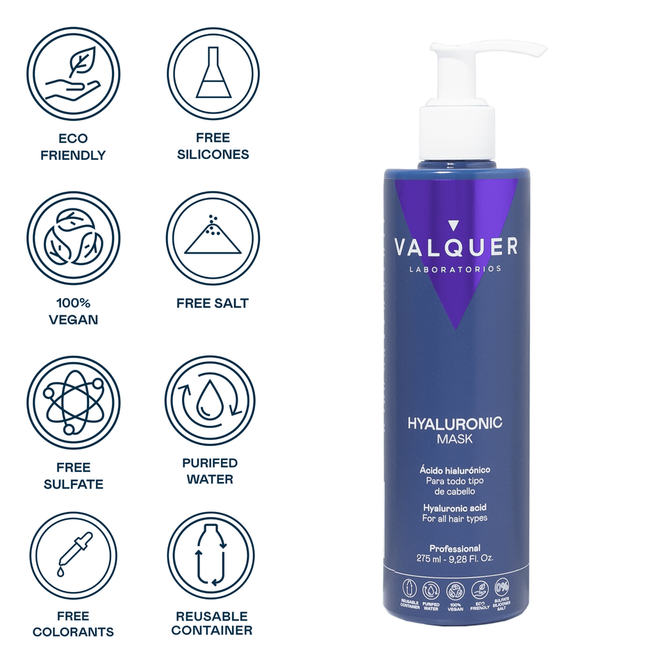 valquer laboratorios Mascarilla Capilar con Ácido Hialurónico Promoción por tiempo limitado