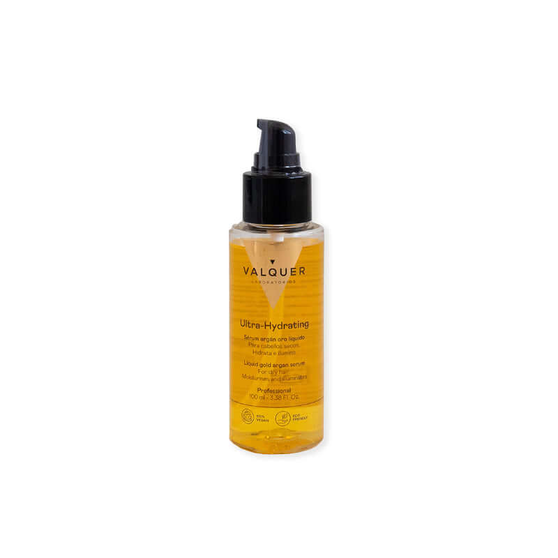 valquer laboratorios Sérum con Aceite de Argán y Oro Líquido - 100 ml