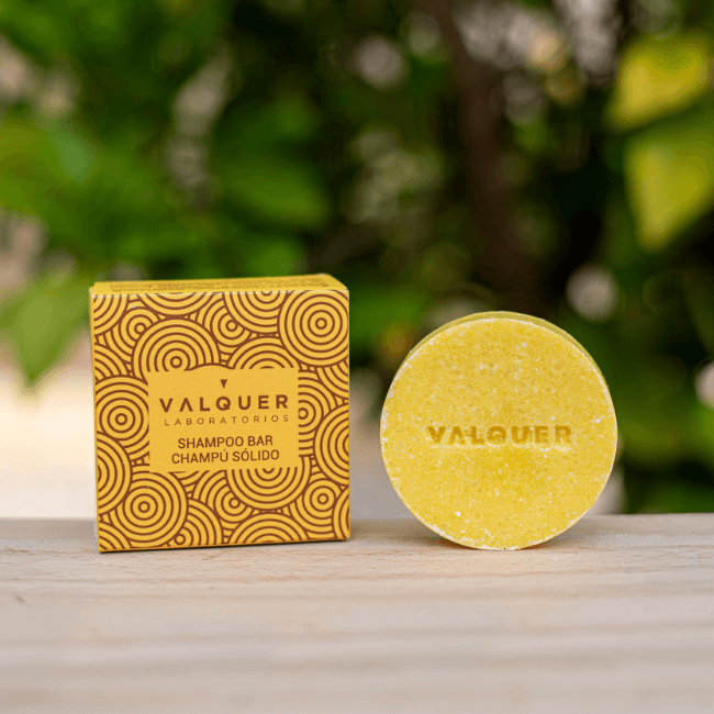 valquer laboratorios Champú sólido Acid (extracto de limón y canela) - 50 g Tienda de fábrica