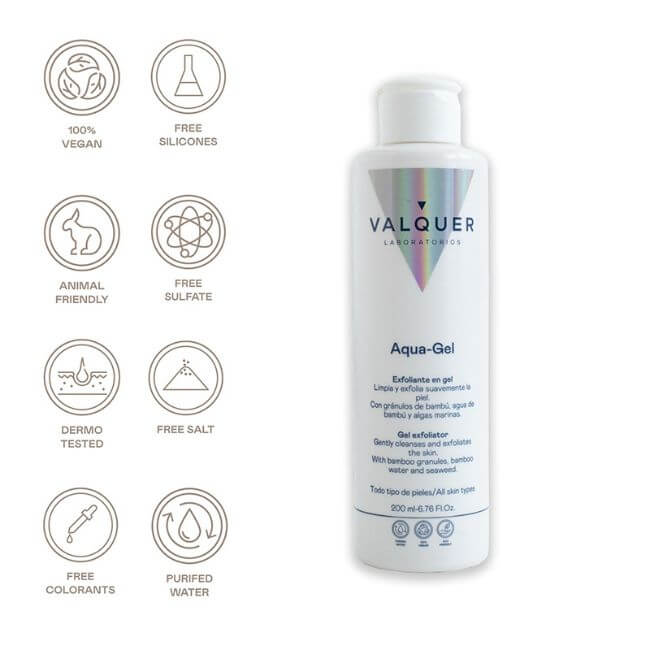 valquer laboratorios Exfoliante facial Aqua-gel - 200 ml Outlet online