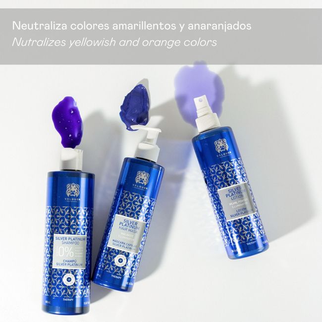 valquer laboratorios Mascarilla capilar Silver Platinum - 275 ml En oferta