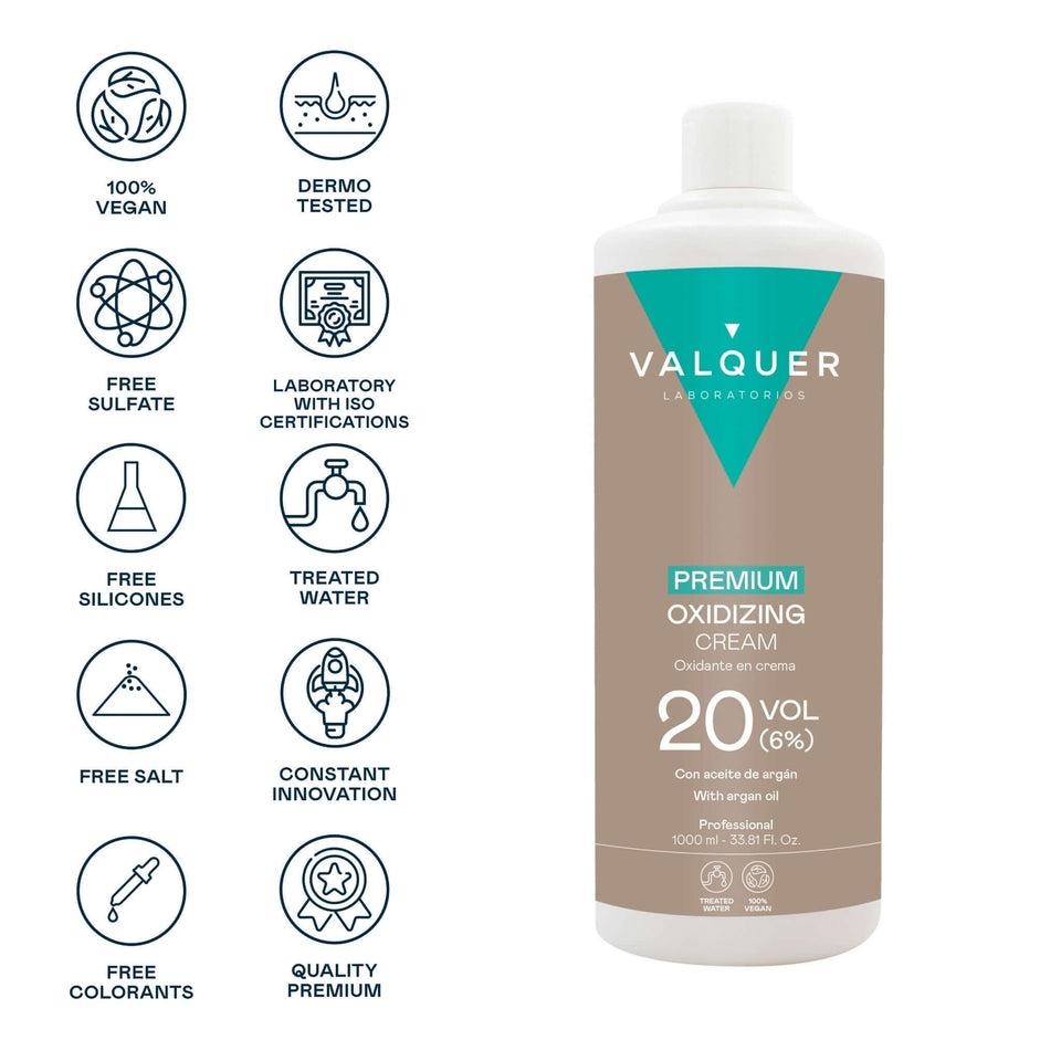 valquer laboratorios Oxidante premium ultra-cremoso 20 vol (6%) - 1000 ml Gran oferta