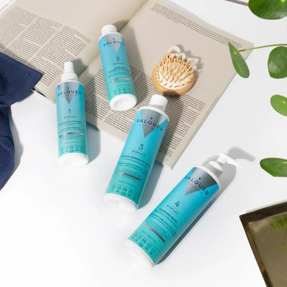 valquer laboratorios Estuche Bioplex - Tratamiento Completo para Reconstrucción y Protección Capilar - 975 ml Ventas relámpago