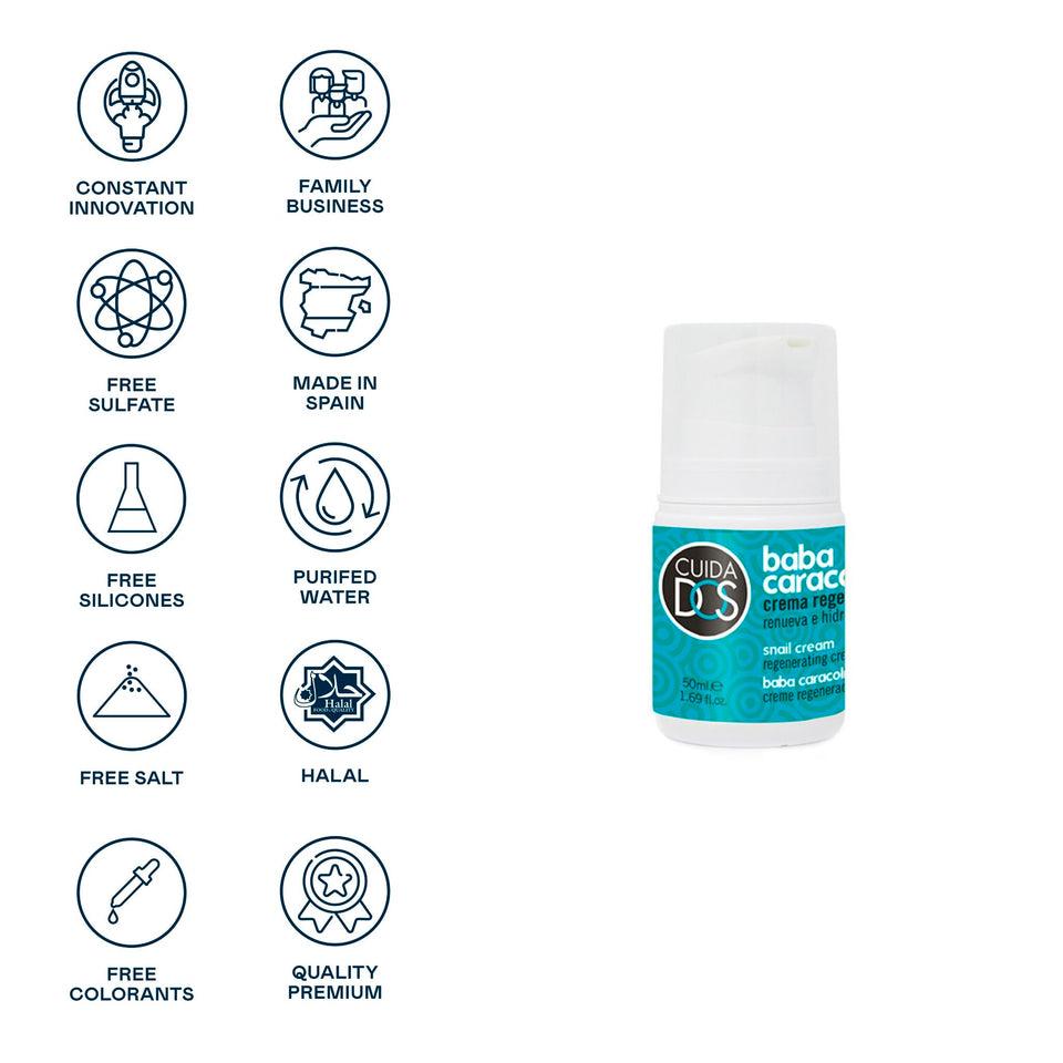 valquer laboratorios Crema de Baba Caracol - 50 ml Últimos 3 días