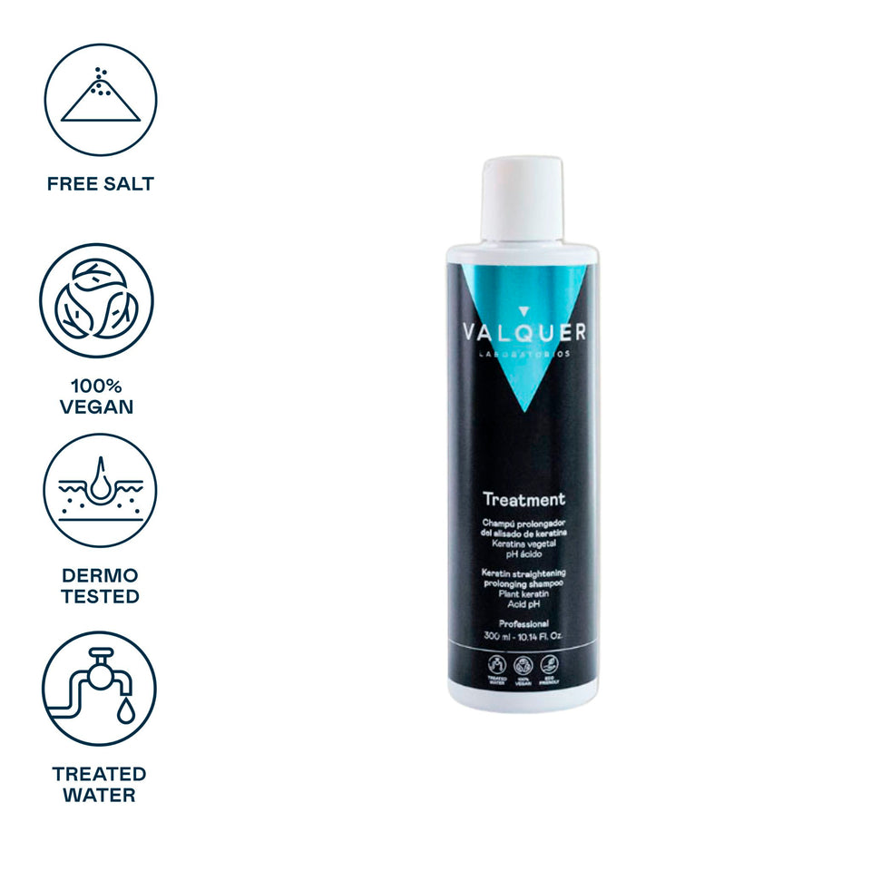 valquer laboratorios Champú prolongador del alisado de keratina - 300 ml COMPRAR AHORA