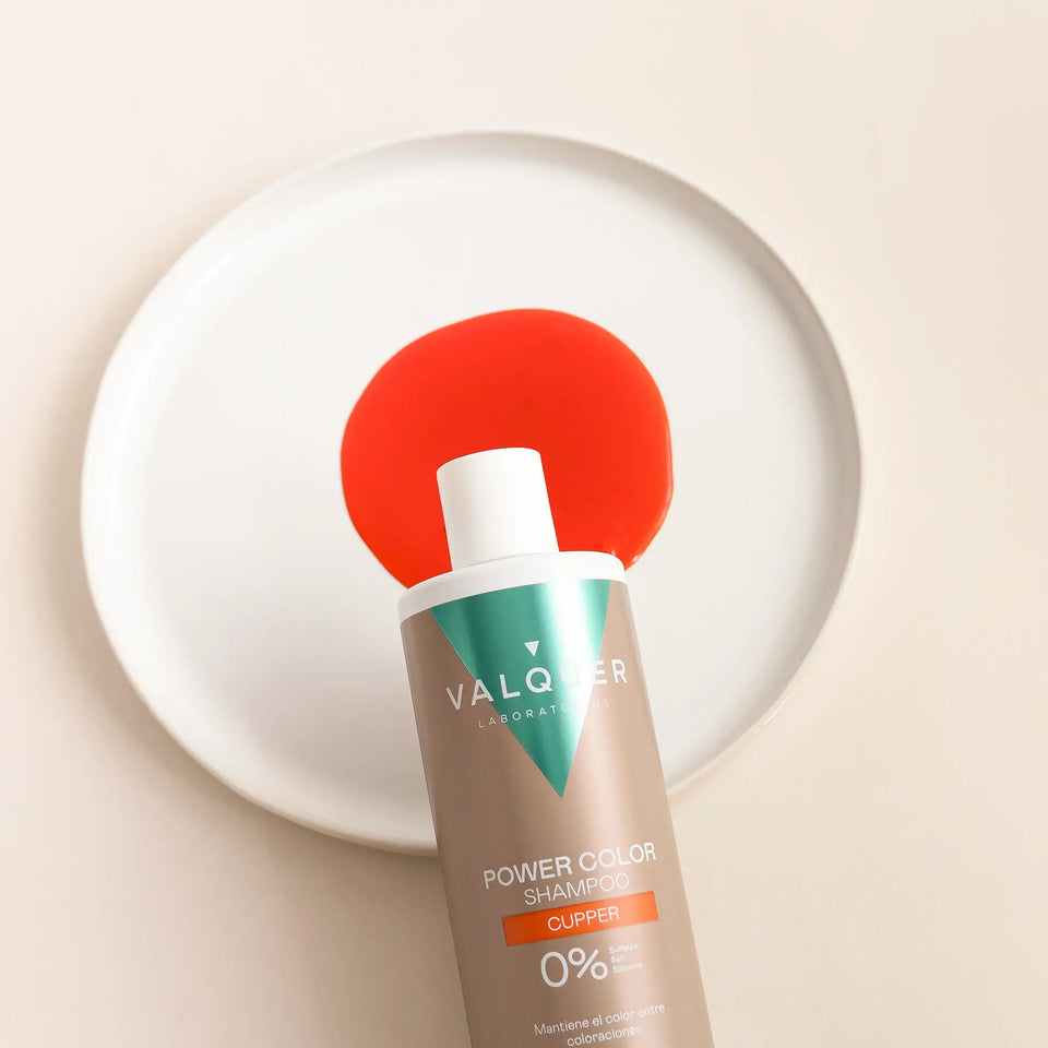 valquer laboratorios Champú color Cobre - Power Color - 400 ml En oferta