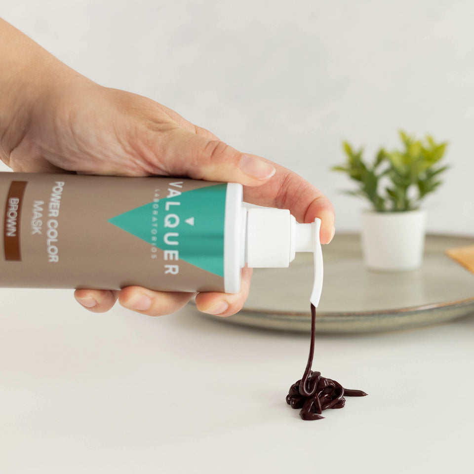 valquer laboratorios Mascarilla color Castaño - Power Color - 275 ml Última moda