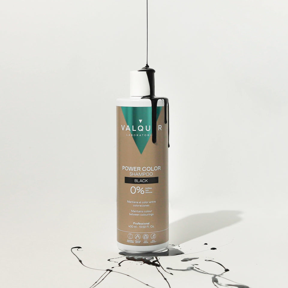 valquer laboratorios Champú color Negro - Power Color - 400 ml En línea