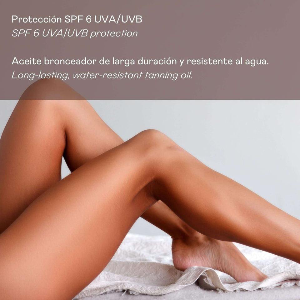 valquer laboratorios Aceite solar SPF 6 con acelerador del bronceado - 250 ml Rebajas