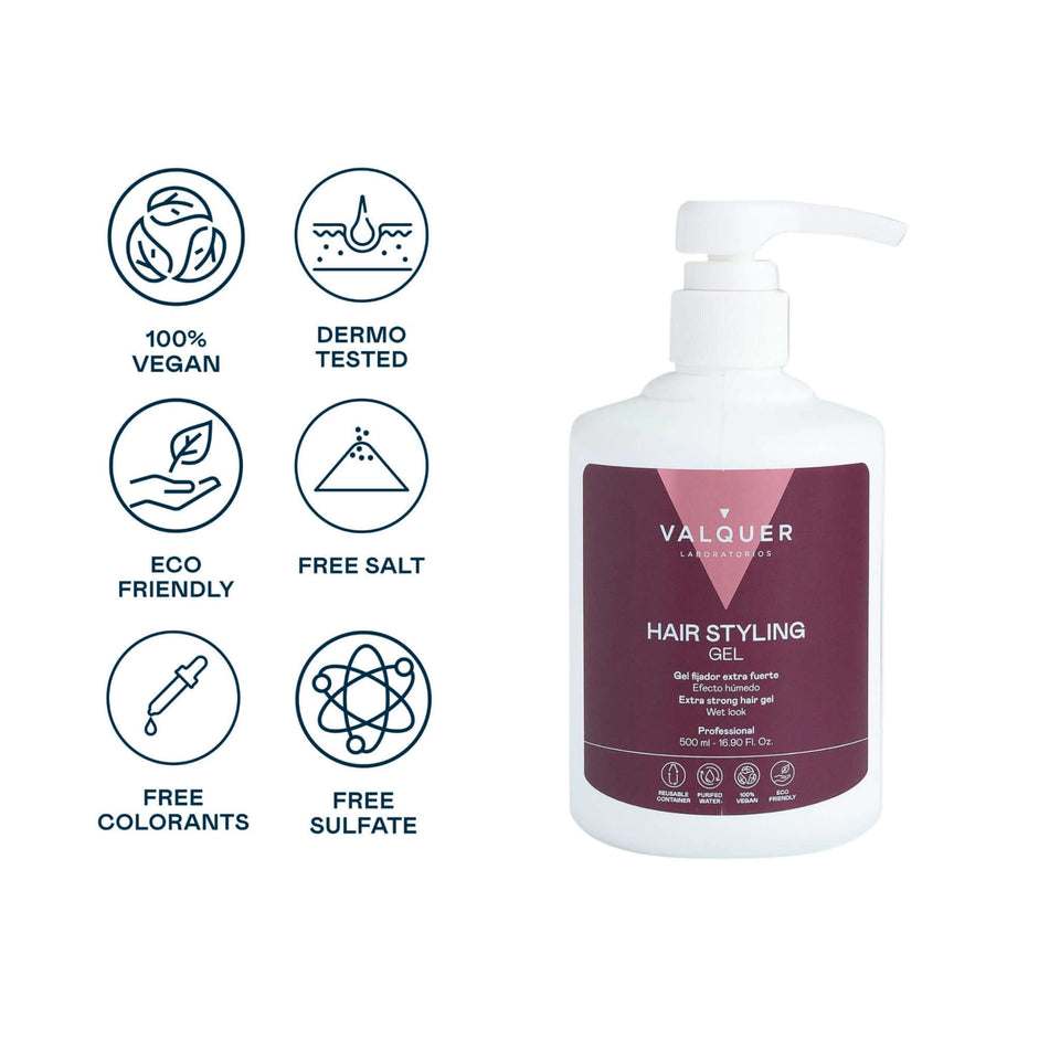 valquer laboratorios Gel capilar fijador extrafuerte - 500 ml Los más vendidos