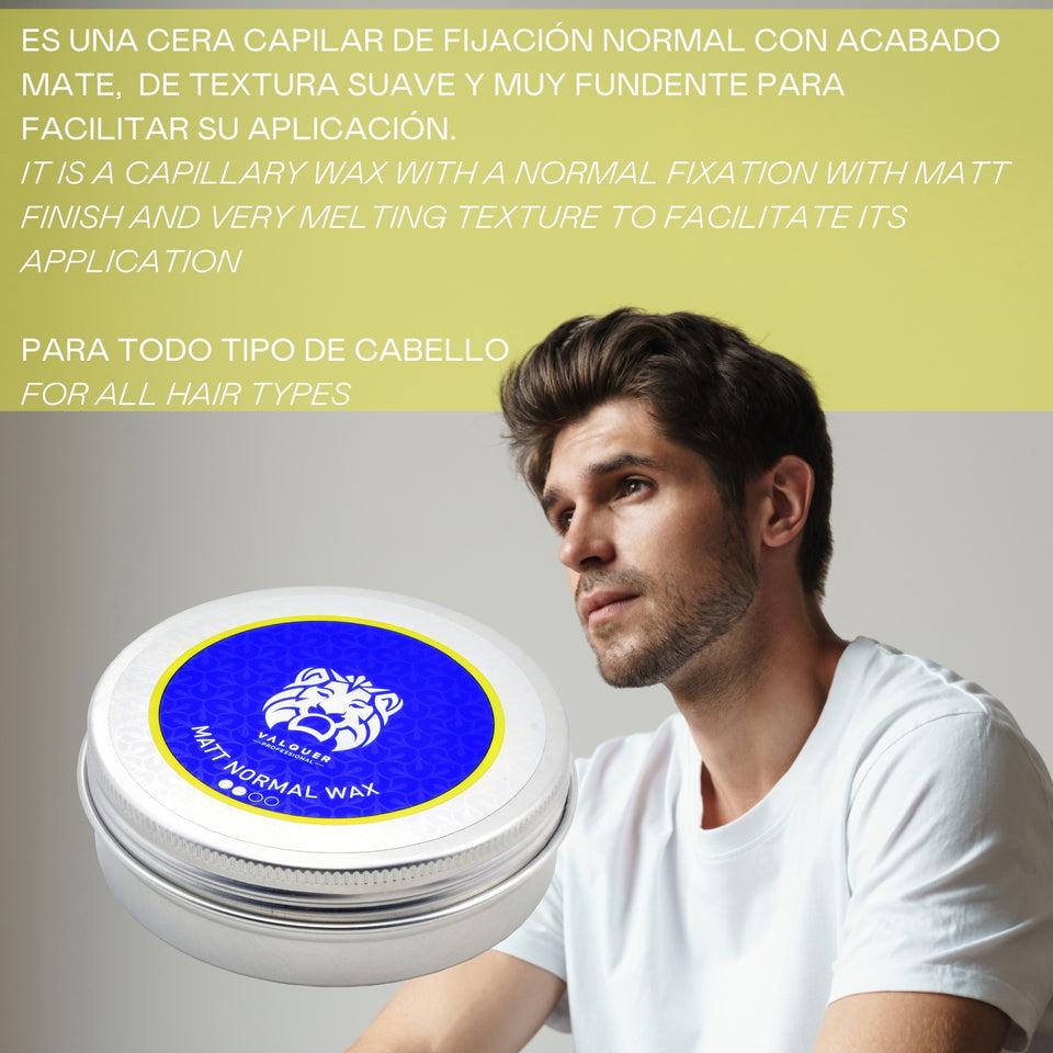 valquer laboratorios Cera capilar mate normal - 100 ml Ventas relámpago