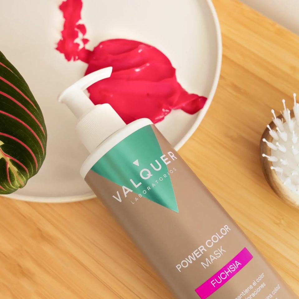valquer laboratorios Mascarilla color Fucsia / Rosa - Power Color - 275 ml Descuento