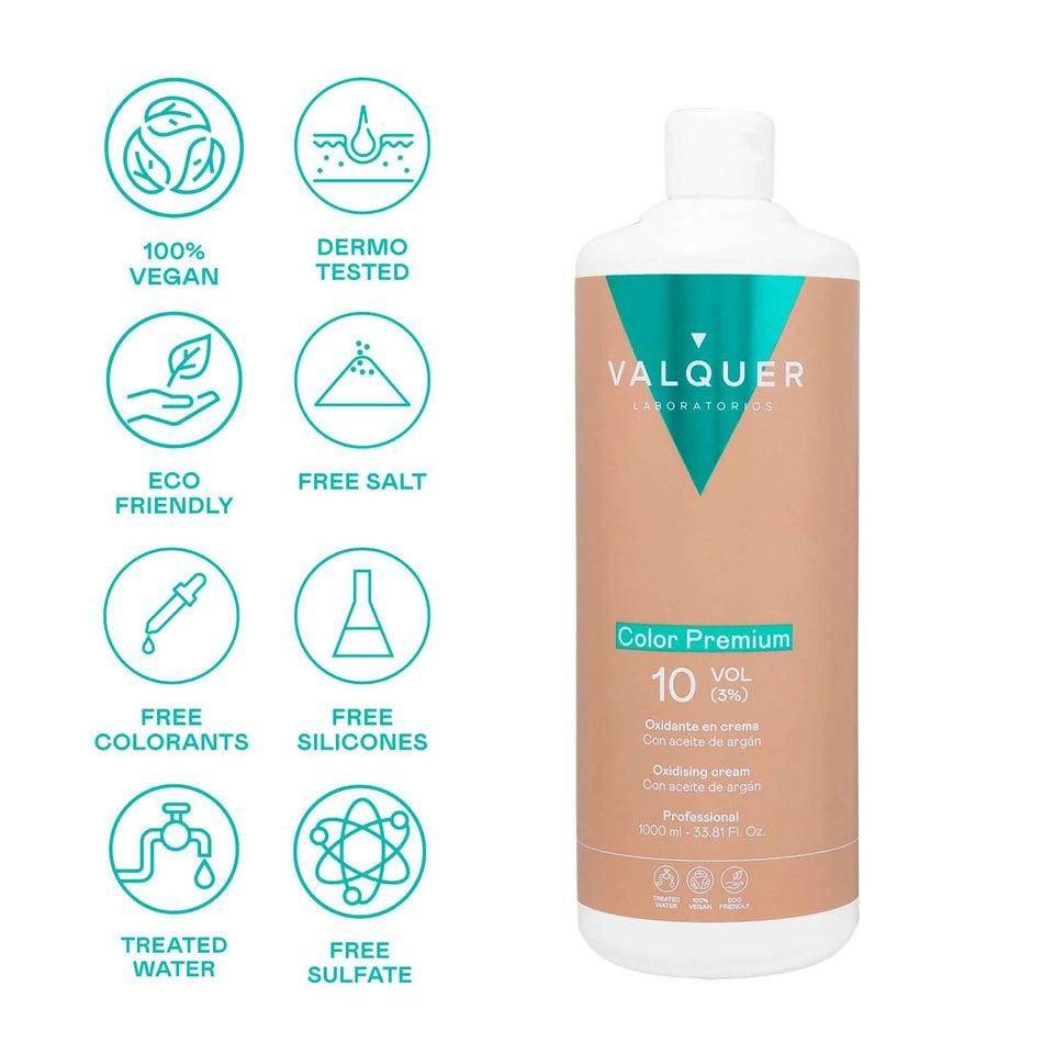valquer laboratorios Oxidante premium ultra-cremoso 10 vol (3%) - 1000 ml Mejor oferta
