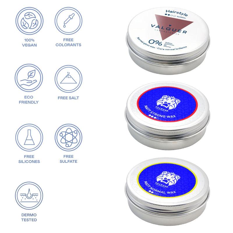 valquer laboratorios Cera capilar brillante - 100 ml ÚLTIMAS EDICIONES