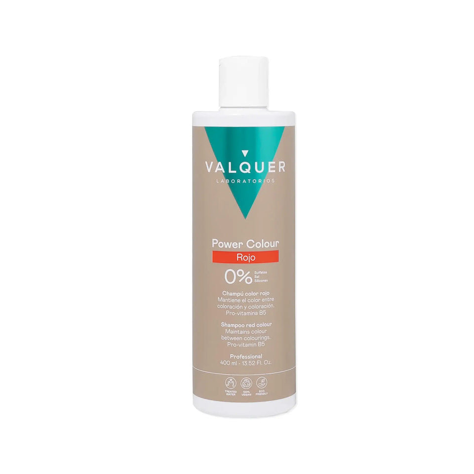 valquer laboratorios Champú color Rojo - Power Color - 400 ml
