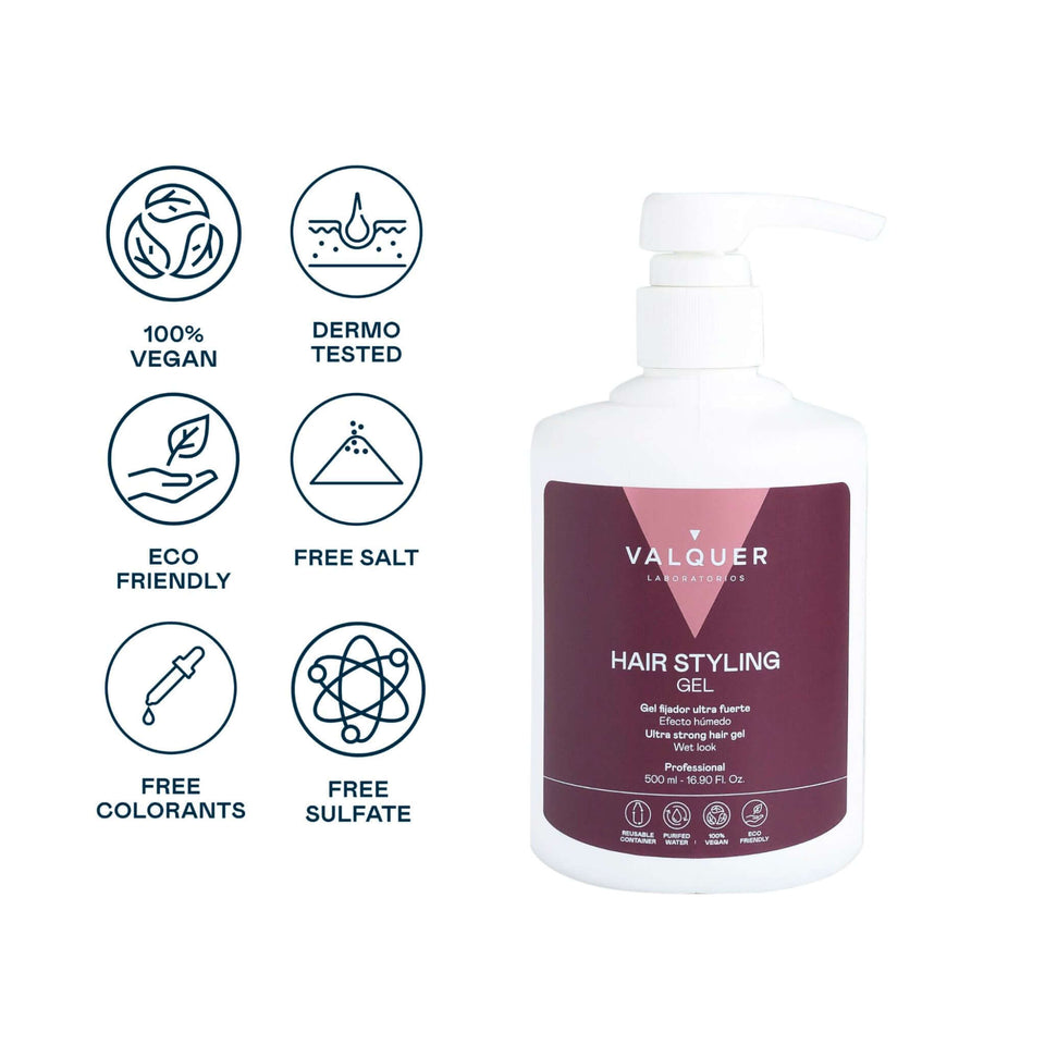 valquer laboratorios Gel capilar fijador ultrafuerte - 500 ml Oferta especial de fábrica