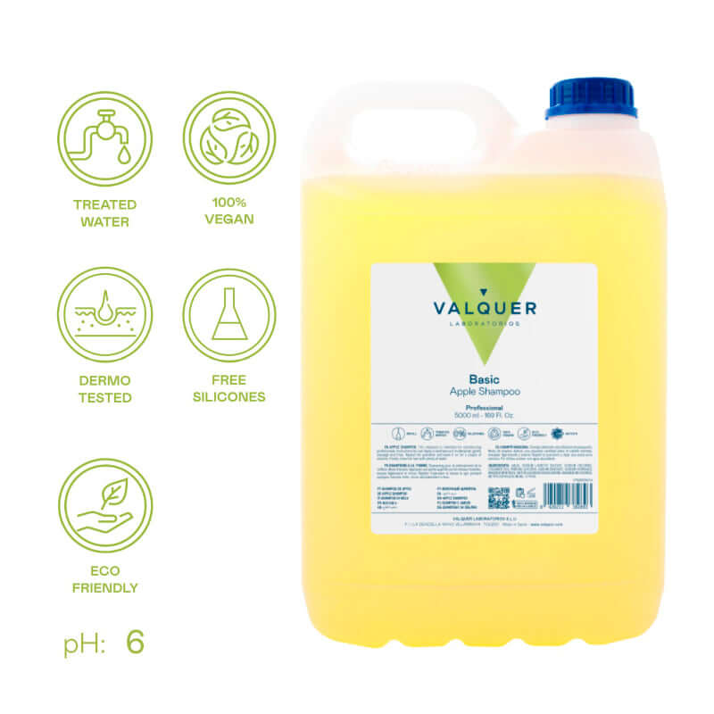 valquer laboratorios Champú manzana - 5000 ml Limitado a 3 días