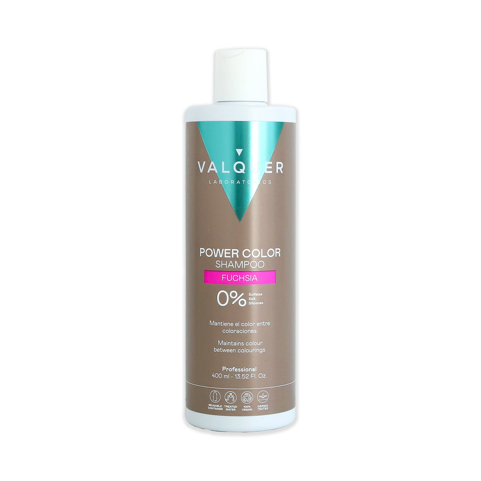 valquer laboratorios Champú color Rosa - Power Color - 400 ml