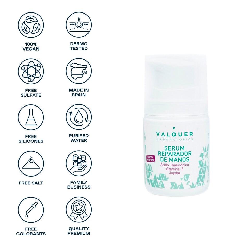 valquer laboratorios Sérum reparador de manos - 50 ml Ventas relámpago