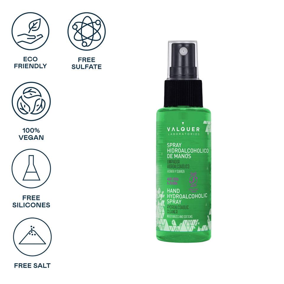 valquer laboratorios Spray Hidroalcohólico de manos limpiador hidroalcohólico - 100 ml Mejor oferta
