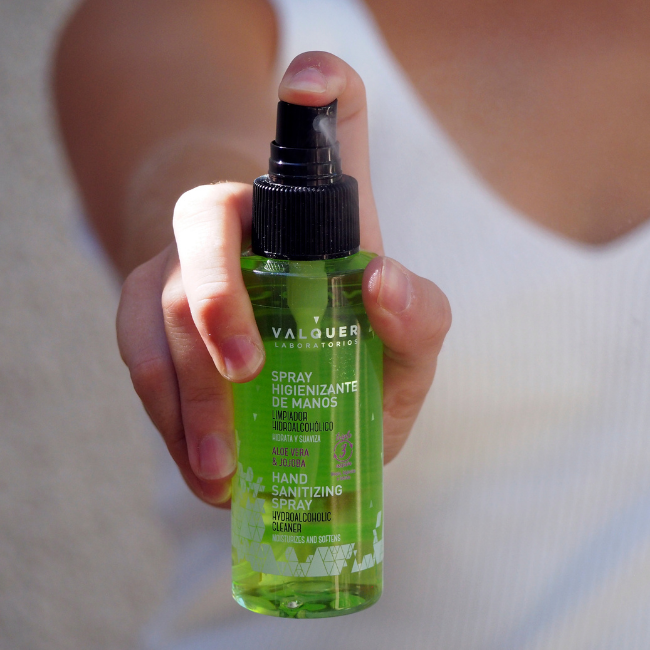 valquer laboratorios Spray Hidroalcohólico de manos limpiador hidroalcohólico - 100 ml Mejor oferta
