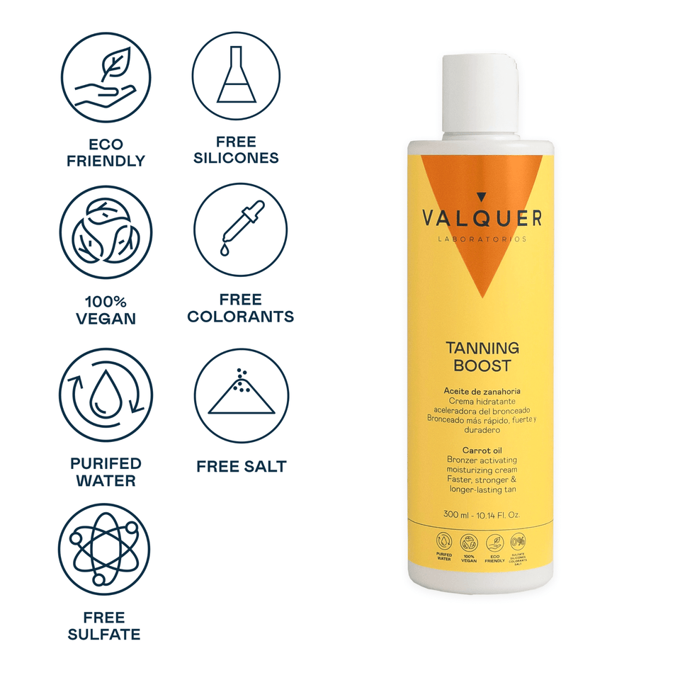 valquer laboratorios Crema Hidratante Aceleradora del Bronceado - 300 ml Oferta especial