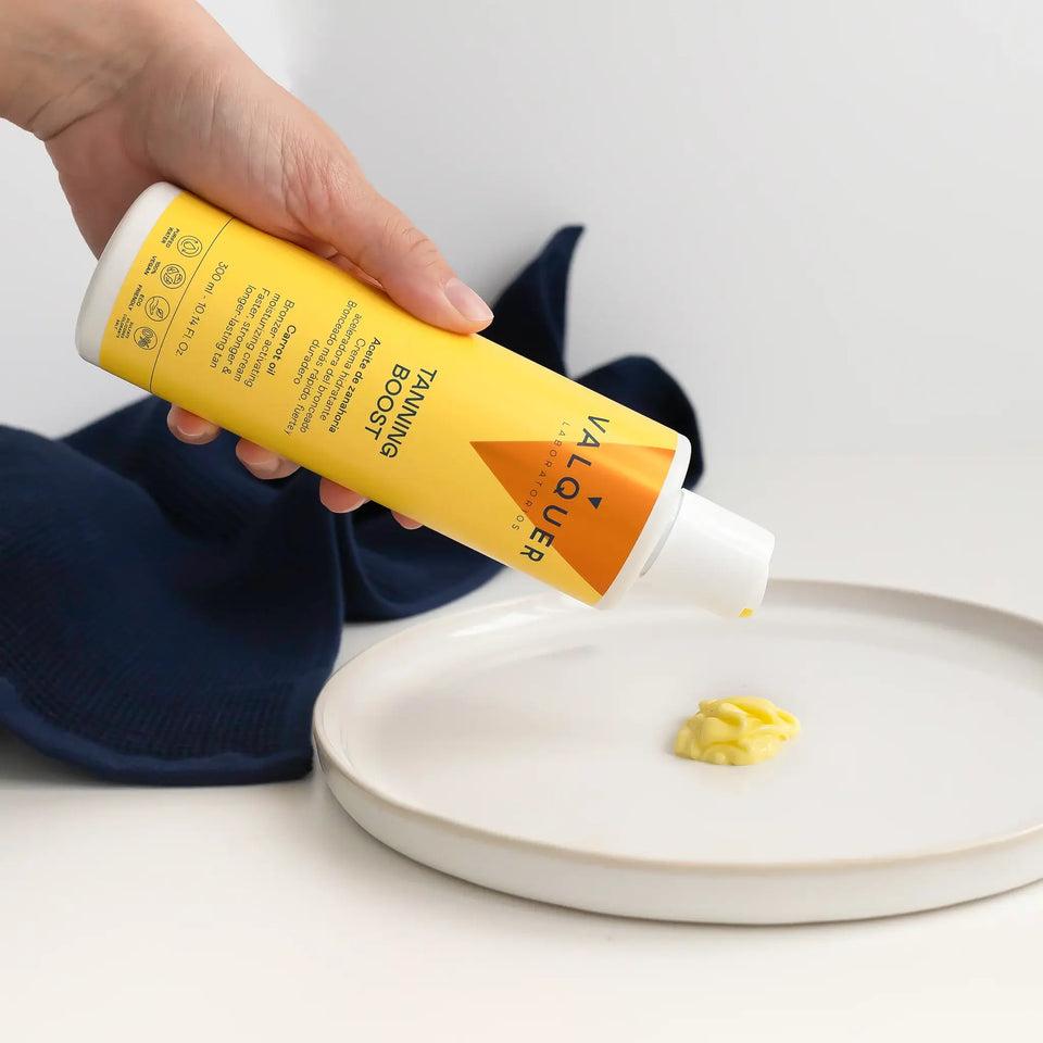 valquer laboratorios Crema Hidratante Aceleradora del Bronceado - 300 ml Oferta especial