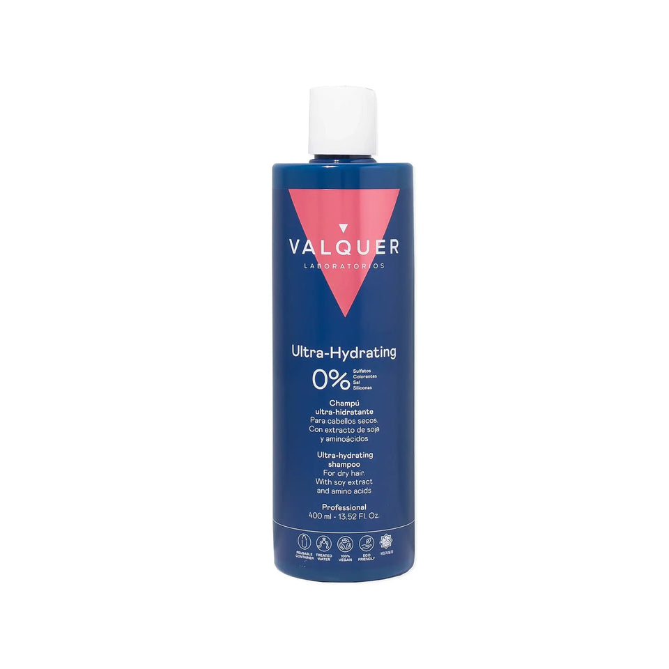 valquer laboratorios Champú Hidratante para Cabello Seco - 0% Sin Sulfatos