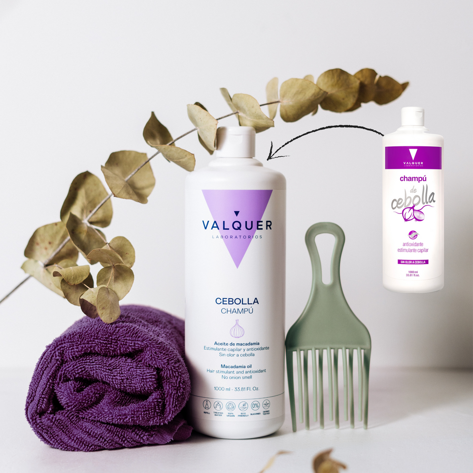 valquer laboratorios Champú de Cebolla para todo tipo de cabello Último día