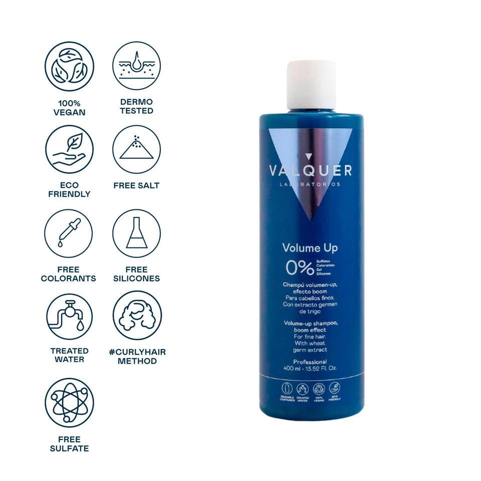 valquer laboratorios Champú de Volumen para Cabello Fino - 0% Sin Sulfatos Oferta especial de fábrica