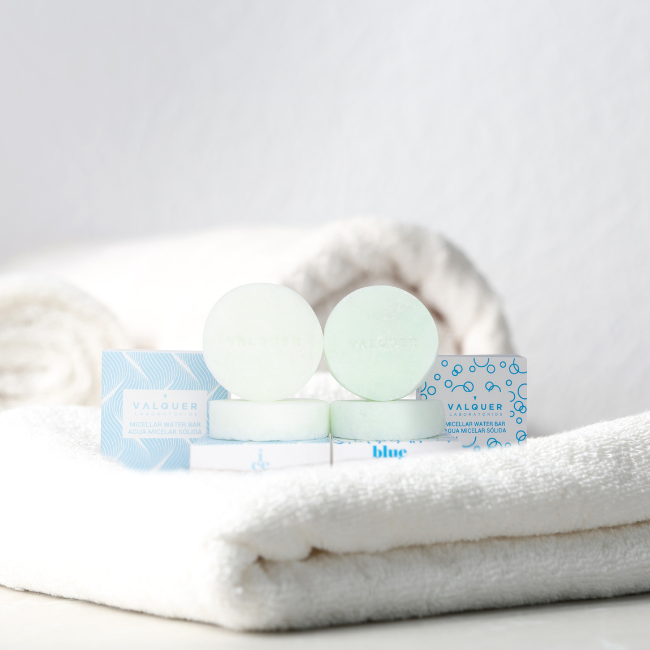 valquer laboratorios Agua micelar sólida Ice todo tipo de pieles - 50 g Descuento por venta flash