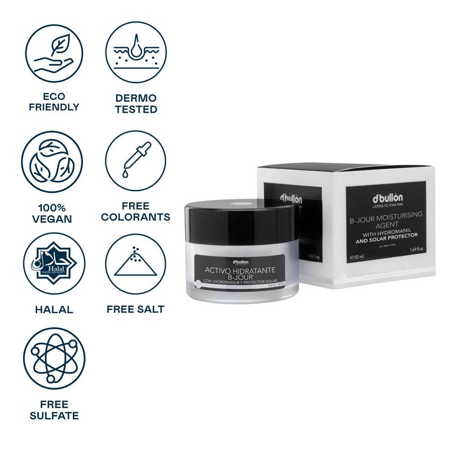 valquer laboratorios Activo facial hidratante B-Jour Descuento