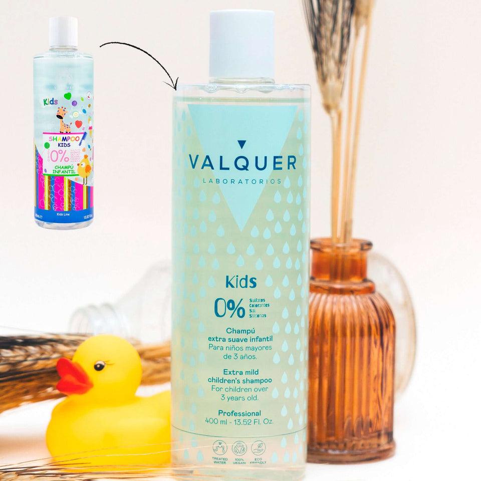 valquer laboratorios Champú para Niños (extra suave) con ingredientes naturales - 400ml Mejor oferta