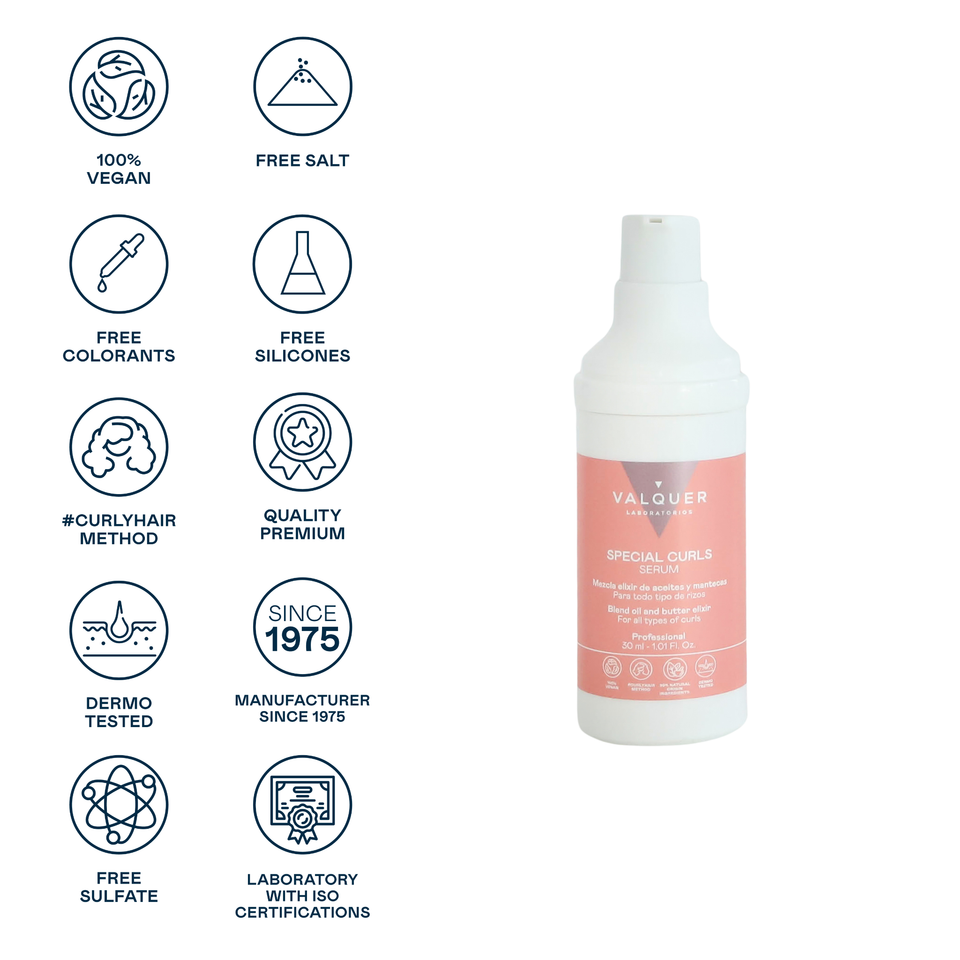 valquer laboratorios Sérum Método Curly (especial rizos) - 30 ml Rebajas top