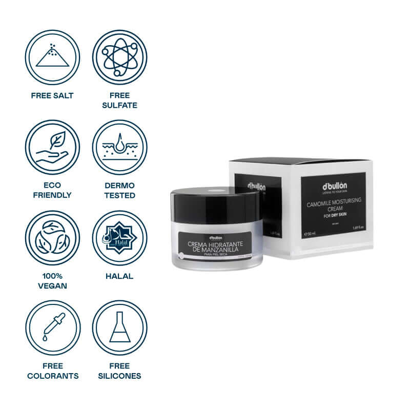 valquer laboratorios Crema facial hidratante de Manzanilla Precio de fábrica