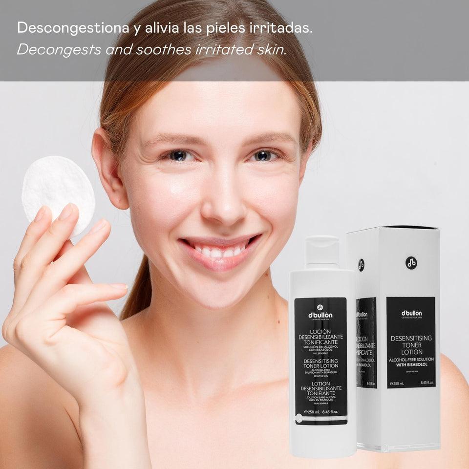 valquer laboratorios Loción facial desensibilizante tonificante Pieles sensibles - 250 ml Solo queda un día