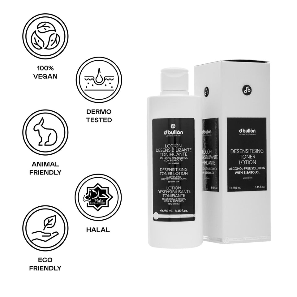 valquer laboratorios Loción facial desensibilizante tonificante Pieles sensibles - 250 ml Solo queda un día