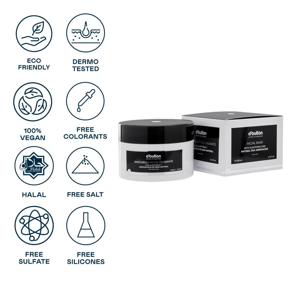 valquer laboratorios Mascarilla facial calmante - 200 ml Superdescuento