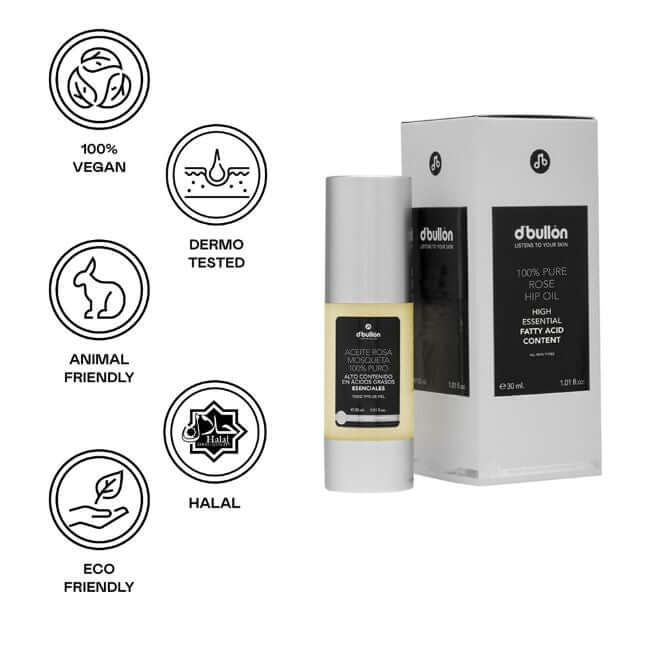 valquer laboratorios Sérum aceite rosa mosqueta 100% puro - 30 ml Envío internacional gratuito